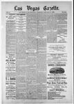 Las Vegas Daily Gazette, 01-31-1885 by J. H. Koogler