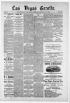 Las Vegas Daily Gazette, 02-01-1885 by J. H. Koogler