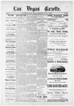 Las Vegas Daily Gazette, 07-03-1885 by J. H. Koogler