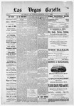 Las Vegas Daily Gazette, 07-07-1885 by J. H. Koogler