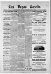 Las Vegas Daily Gazette, 07-11-1885 by J. H. Koogler