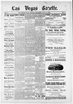 Las Vegas Daily Gazette, 07-14-1885 by J. H. Koogler