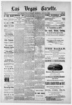 Las Vegas Daily Gazette, 07-21-1885 by J. H. Koogler