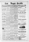 Las Vegas Daily Gazette, 08-01-1885 by J. H. Koogler