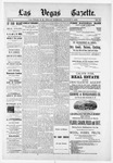 Las Vegas Daily Gazette, 08-07-1885 by J. H. Koogler