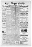 Las Vegas Daily Gazette, 08-09-1885 by J. H. Koogler
