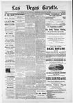 Las Vegas Daily Gazette, 08-11-1885 by J. H. Koogler