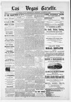 Las Vegas Daily Gazette, 08-12-1885 by J. H. Koogler