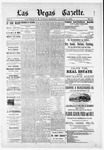Las Vegas Daily Gazette, 08-16-1885 by J. H. Koogler