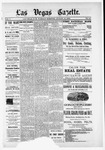 Las Vegas Daily Gazette, 08-18-1885 by J. H. Koogler