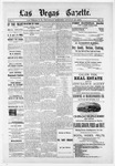 Las Vegas Daily Gazette, 08-20-1885 by J. H. Koogler