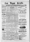 Las Vegas Daily Gazette, 09-02-1885 by J. H. Koogler