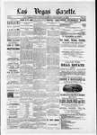 Las Vegas Daily Gazette, 09-13-1885 by J. H. Koogler