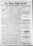 Las Vegas Daily Gazette, 10-15-1885 by J. H. Koogler
