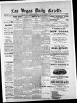 Las Vegas Daily Gazette, 11-07-1885 by J. H. Koogler