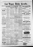 Las Vegas Daily Gazette, 11-11-1885 by J. H. Koogler