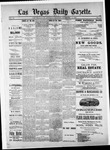 Las Vegas Daily Gazette, 11-14-1885 by J. H. Koogler