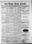 Las Vegas Daily Gazette, 11-21-1885 by J. H. Koogler