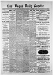 Las Vegas Daily Gazette, 11-28-1885 by J. H. Koogler