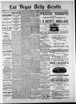 Las Vegas Daily Gazette, 12-02-1885 by J. H. Koogler