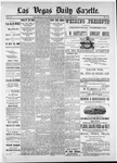 Las Vegas Daily Gazette, 12-04-1885 by J. H. Koogler