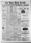 Las Vegas Daily Gazette, 12-08-1885 by J. H. Koogler