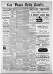 Las Vegas Daily Gazette, 12-10-1885 by J. H. Koogler