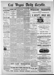 Las Vegas Daily Gazette, 12-11-1885 by J. H. Koogler