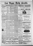 Las Vegas Daily Gazette, 12-15-1885 by J. H. Koogler