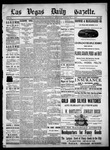 Las Vegas Daily Gazette, 02-03-1886 by J. H. Koogler