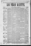 Las Vegas Gazette, 11-30-1872 by Louis Hommel