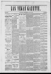 Las Vegas Gazette, 07-26-1873 by Louis Hommel