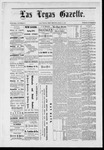 Las Vegas Gazette, 07-11-1874 by Louis Hommel
