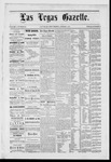 Las Vegas Gazette, 08-01-1874 by Louis Hommel