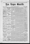 Las Vegas Gazette, 08-22-1874 by Louis Hommel