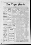 Las Vegas Gazette, 10-17-1874 by Louis Hommel