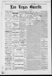 Las Vegas Gazette, 11-07-1874 by Louis Hommel