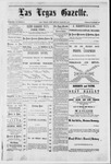 Las Vegas Gazette, 03-06-1875 by Louis Hommel