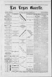 Las Vegas Gazette, 10-23-1875 by Louis Hommel