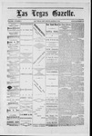Las Vegas Gazette, 03-25-1876 by Louis Hommel