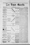 Las Vegas Gazette, 08-12-1876 by Louis Hommel