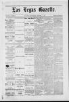 Las Vegas Gazette, 10-07-1876 by Louis Hommel