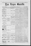Las Vegas Gazette, 11-04-1876 by Louis Hommel