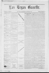 Las Vegas Gazette, 10-20-1877 by Louis Hommel