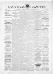 Las Vegas Morning Gazette, 10-30-1880 by J. H. Koogler