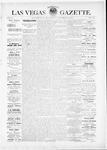 Las Vegas Morning Gazette, 10-31-1880 by J. H. Koogler