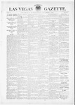 Las Vegas Morning Gazette, 11-03-1880 by J. H. Koogler