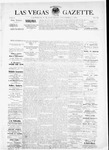 Las Vegas Morning Gazette, 11-06-1880 by J. H. Koogler