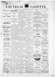 Las Vegas Morning Gazette, 11-30-1880 by J. H. Koogler