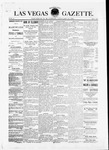 Las Vegas Morning Gazette, 01-14-1881 by J. H. Koogler